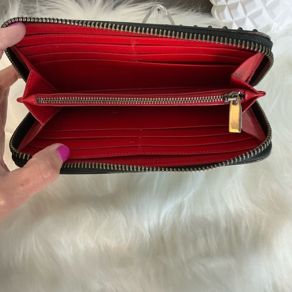 Christian Louboutin Spiked Long Wallet - Picture 3 of 5